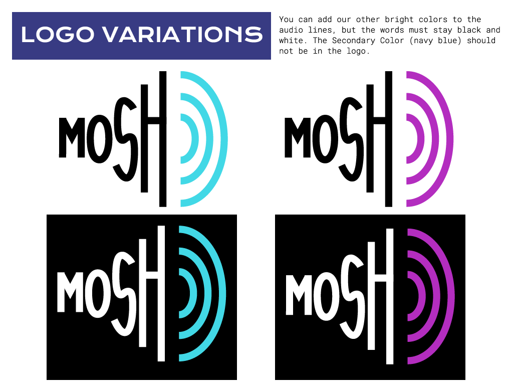 MOSH style guide page 4